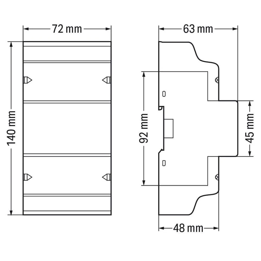 WAGO | 879-3020 | Energy Meter MID 65A 3 Phase Direct Connection | Modbus & M-Bus 5 WAGO 879-3020 Energy Meter