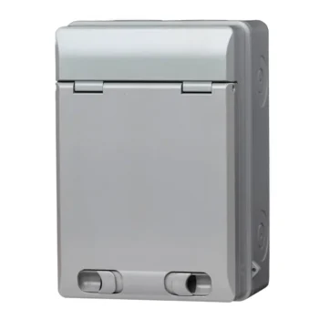 WCED | WPGU05-EV | IP65 4/5 Way Plastic Enclosure with Earth & Neutral Bars