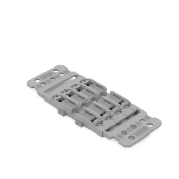 Wago 221-2504 Wago 4 Way Mounting Carrier with Strain Relief for 221-2411 1