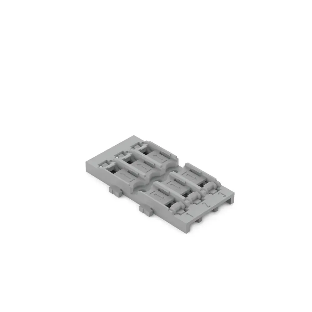 Wago 221-2523 3 Way Mounting Carrier for 221-2411 1 Wago 221-2523 Wago 3 Way Mounting Carrier for 221-2411 1