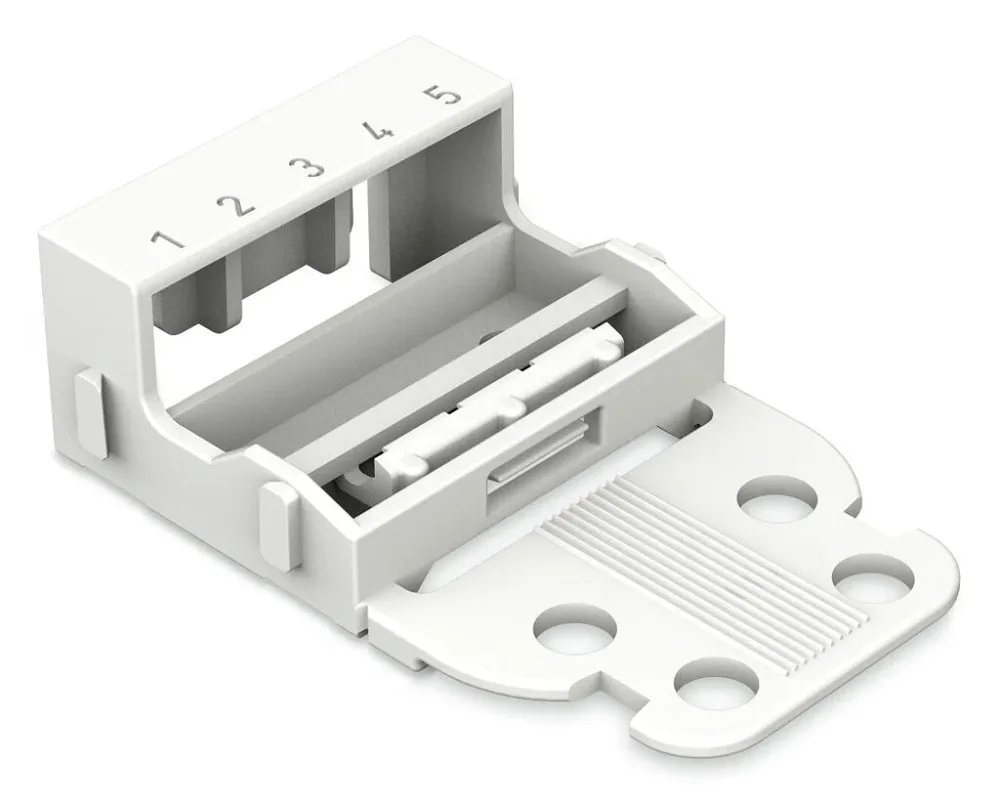 Wago 221-505 Mounting Carrier for 221-415 For Screw Mounting - Pack of 1 1 Wago 221-505 Wago 221-505 Mounting Carrier for 221-415 For Screw Mounting - Pack of 1 1