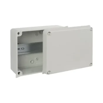 Wiska 886GLH - WIB 4/DR IP65 Junction Box with DIN Rail - 230 x 180 x 88mm