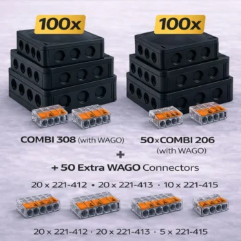 Wiska WAGO Bulk Contractor Kit 6