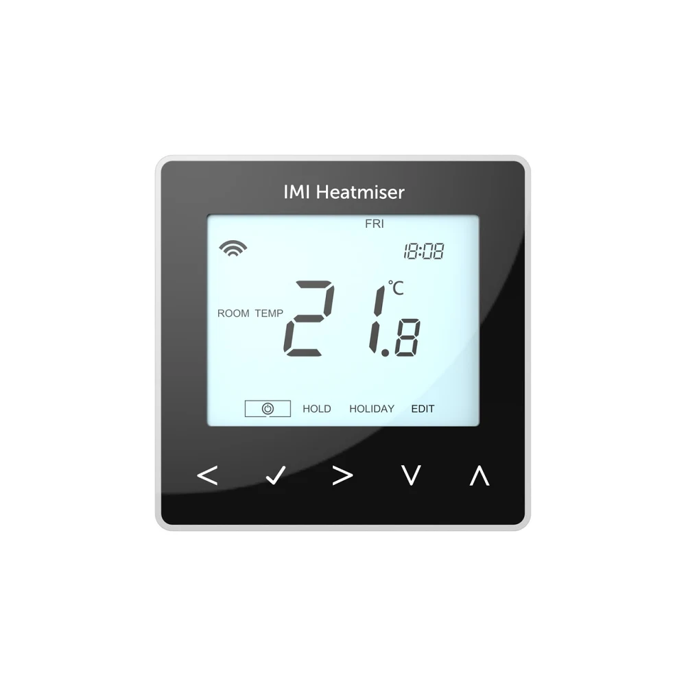 Heatmiser | neoStat V3 | Black | Smart Thermostat 1 Heatmiser neoStat Black V3