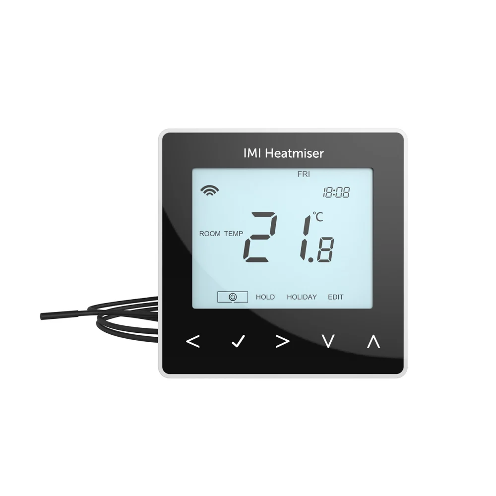 Heatmiser | neoStat-e V3 | Electric Underfloor Heating Thermostat | Black 1 Heatmiser neoStat-e V3 Thermostat Black