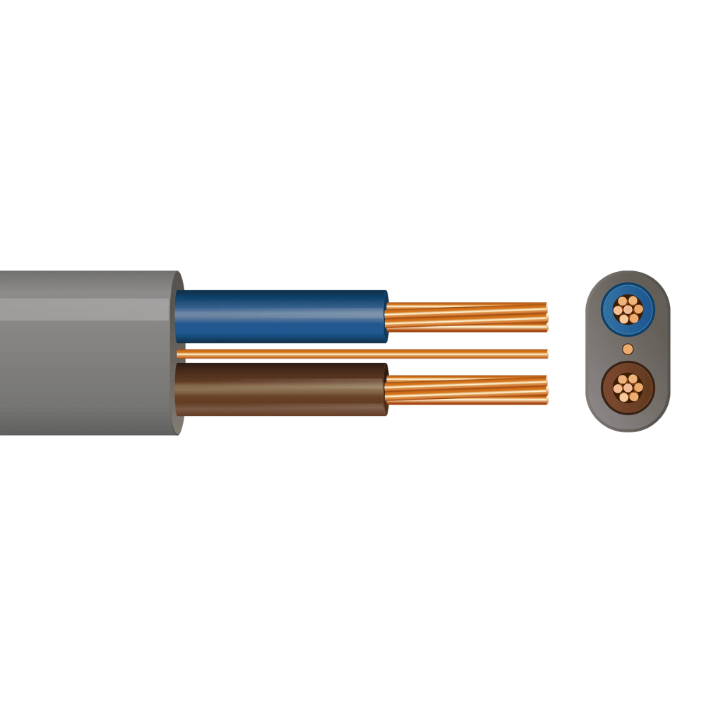 6242Y Grey Twin & Earth Cable 16mm | 50m Drum 1 6242Y Grey Twin & Earth Cable 16mm | 50m Drum