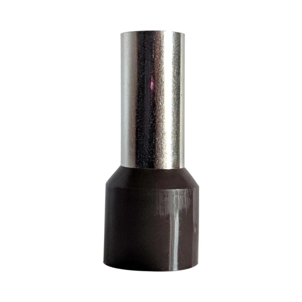 25.0mm² x 16mm Cord End Terminal Brown (German) - Pack of 100 1 25.0mm² x 16mm Cord End Terminal Brown (German) - Pack of 100