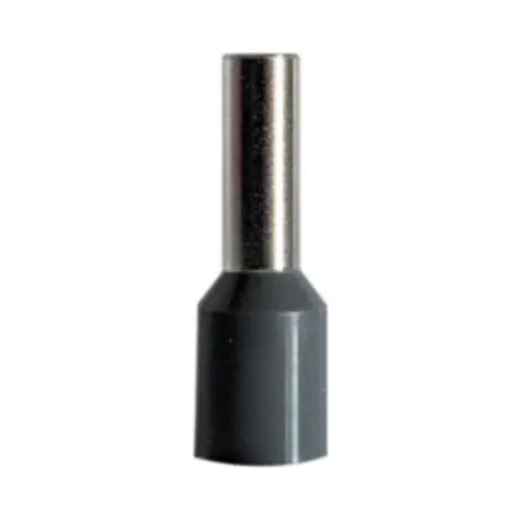 4.0mm² x 9mm Cord End Terminals – Grey (German) 1 4.0mm² x 9mm Cord End Terminals – Grey (German)