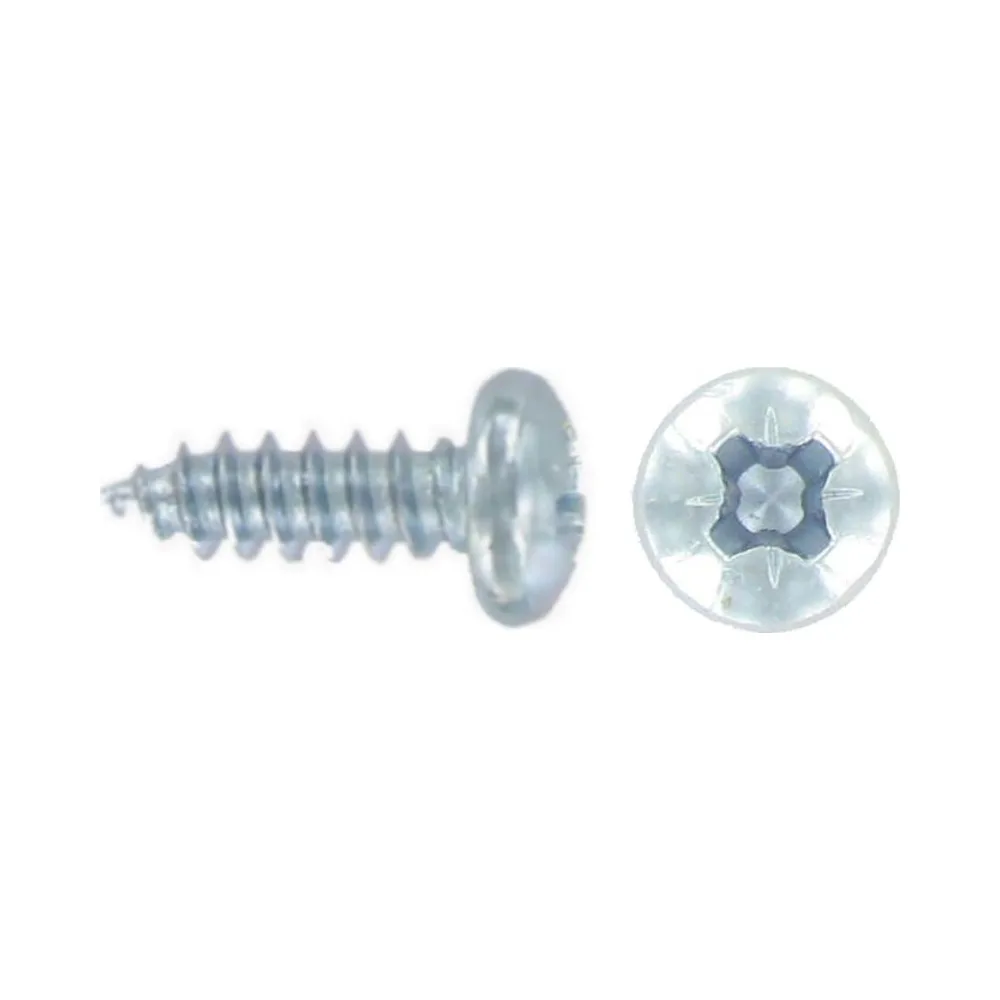 Steel Self Tapping Pozi Pan Head Screw 6 X 3/4" 1 Steel Self Tapping Pozi Pan Head Screw 6 X 3/4"
