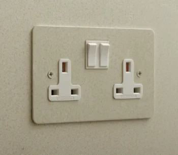 Forbes & Lomax DS13 13A Double Socket - Paintable