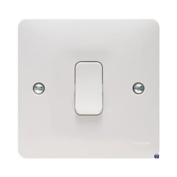 Hager Sollysta WMPS12R Push Switch