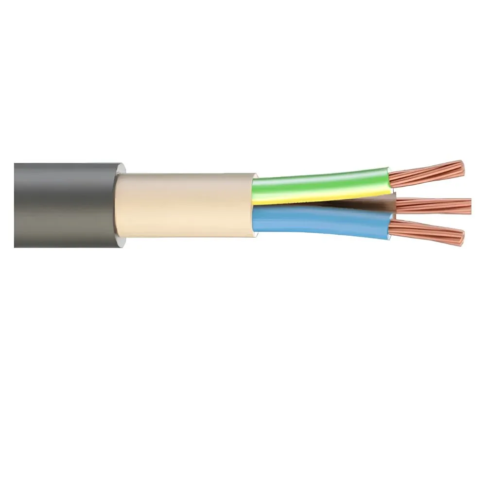 Hi Tuff Cable | 3 Core | 2.5mm | OFF CUT | 3 Metres 1 Hi Tuff 3 Core 2.5mm Cable Off Cut 3 Metres