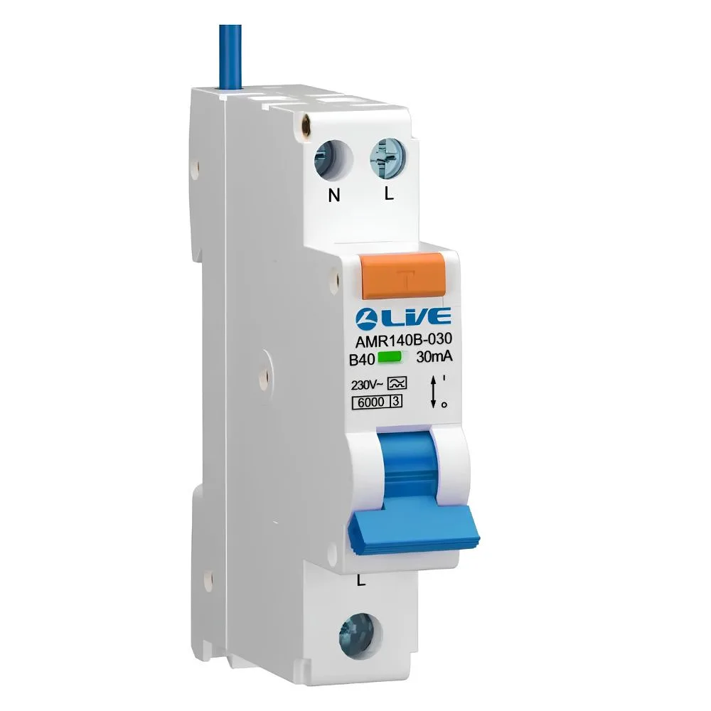 Live Electrical | AMR125B-030 | 6kA 30mA | Type A B Curve | Bi-Directional RCBO | 25A 1 Live Electrical AMR125B-030 25A Bi-Directional RCBO
