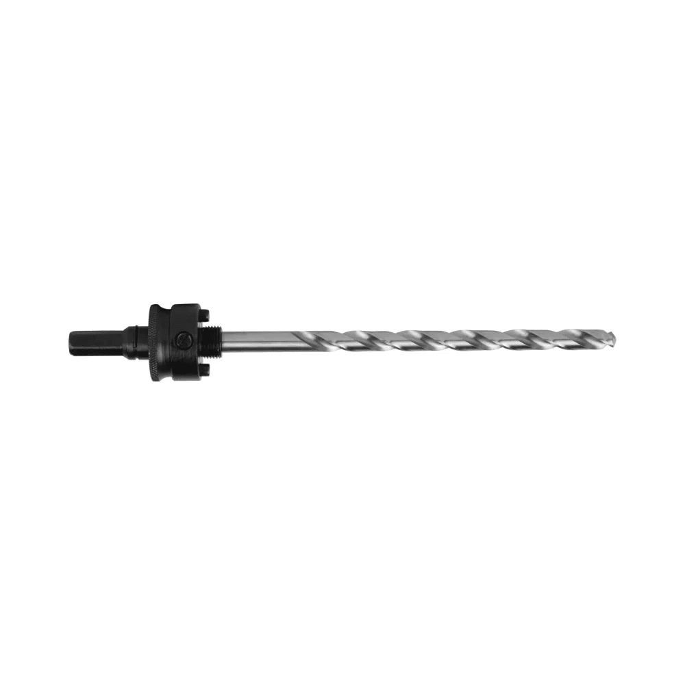 Mandrex Conventional Quick Pull Hole Saw Arbor - HSS Drill for 165mm TCT Hole Saws 1 Mandrex Conventional Quick Pull Hole Saw Arbor - HSS Drill for 165mm TCT Hole Saws