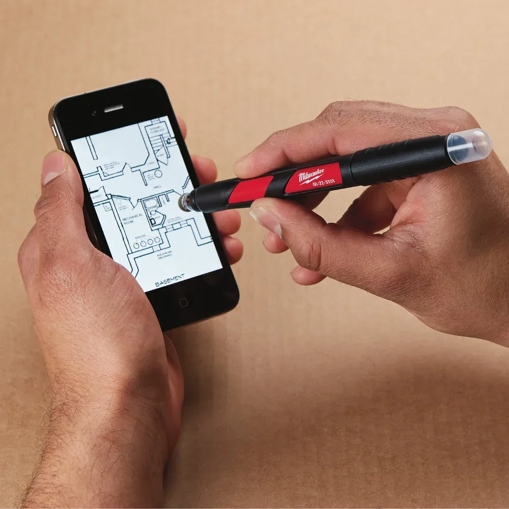 Milwaukee 48223101 INKZALL Fine Point Marker with Stylus - Black 8 Milwaukee 48223101 INKZALL Fine Point Marker with Stylus - Black