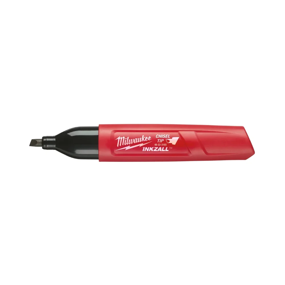 Milwaukee 48223103 INKZALL Chisel Point Marker - Black 3 Milwaukee 48223103 INKZALL Chisel Point Marker - Black