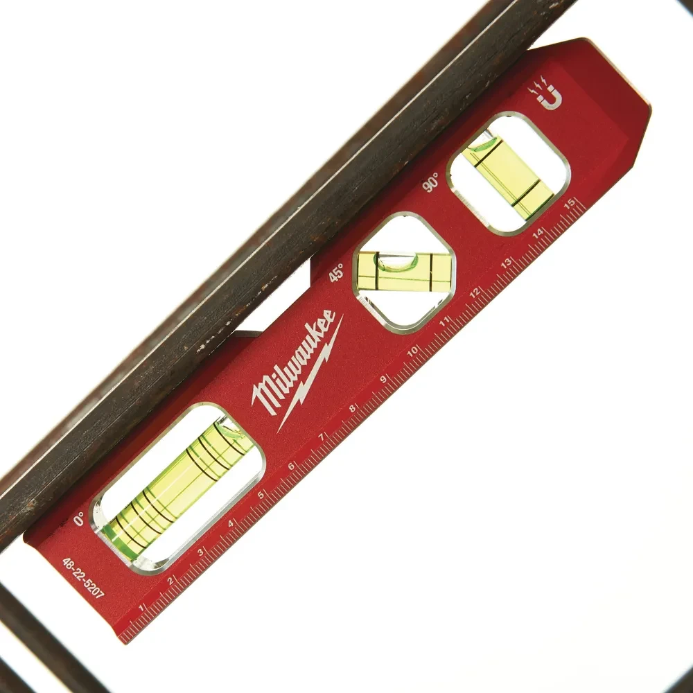 Milwaukee 4932459097 Billet Torpedo Magnetic Level 17cm 3 Milwaukee 4932459097 Billet Torpedo Magnetic Level 17cm