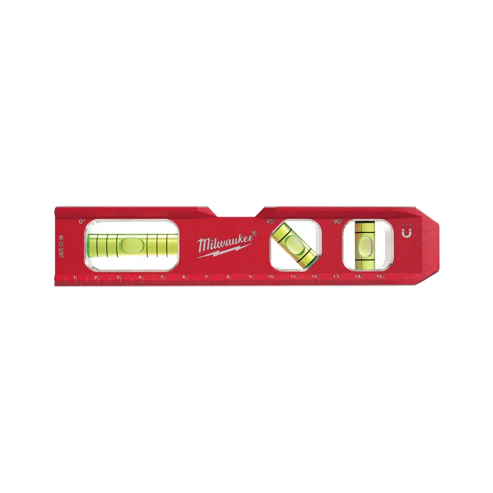 Milwaukee 4932459097 Billet Torpedo Magnetic Level 17cm 1 Milwaukee 4932459097 Billet Torpedo Magnetic Level 17cm