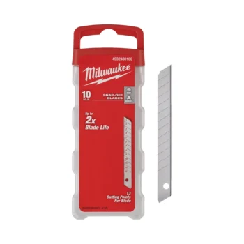 Milwaukee 4932480106 9mm Silver Snap Blade - Pack of 10