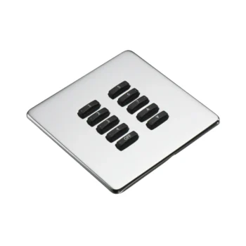Rako Cover WLF-100-MSS Plate Kit Mirrored Stainless Steel