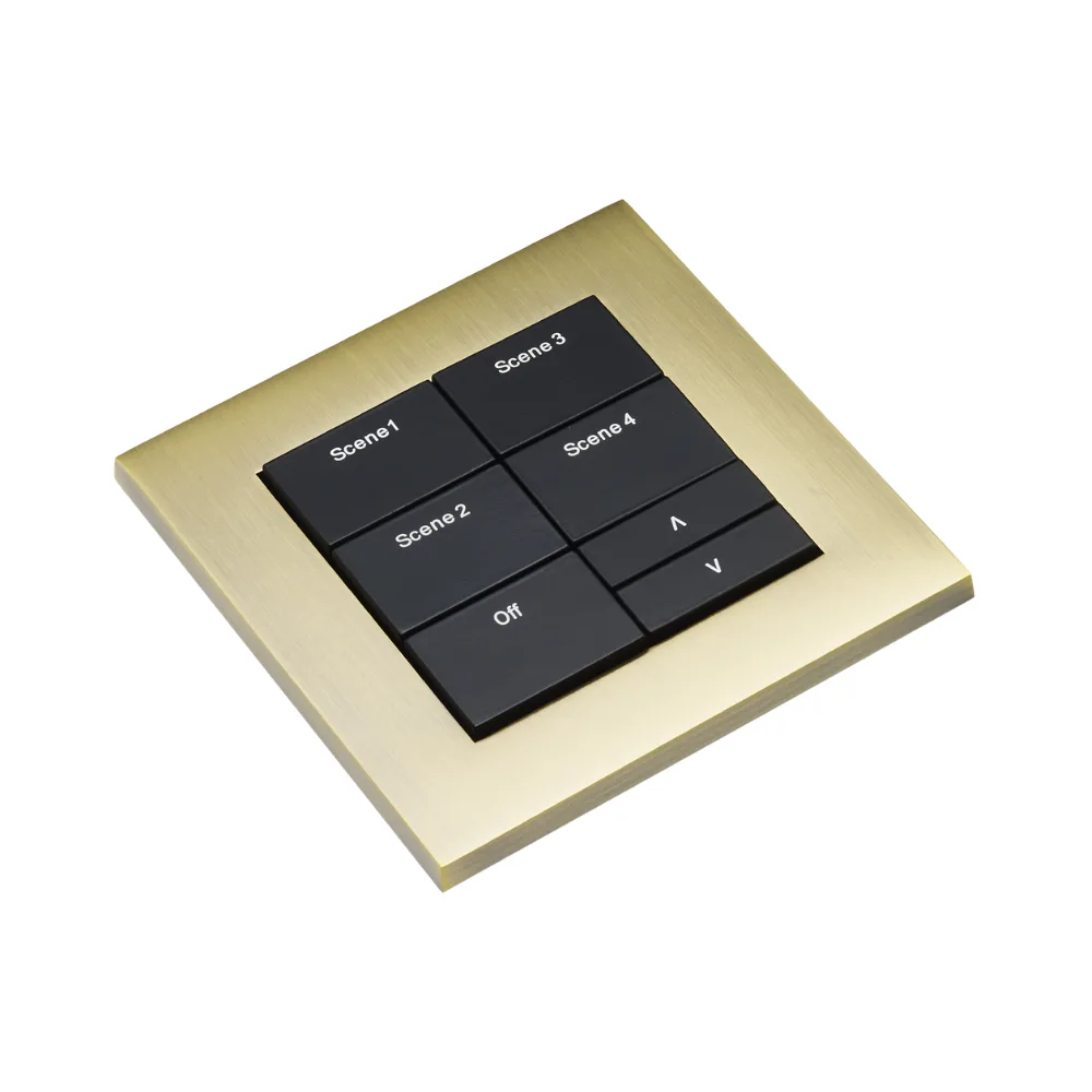 Rako HS-MOD-AB Cover Plate Surround Kit for Modular Control Panel Module - Antique Brass 1 RAKO HS-MOD-AB Rako HS-MOD-AB Cover Plate Surround Kit for Modular Control Panel Module - Antique Brass 2