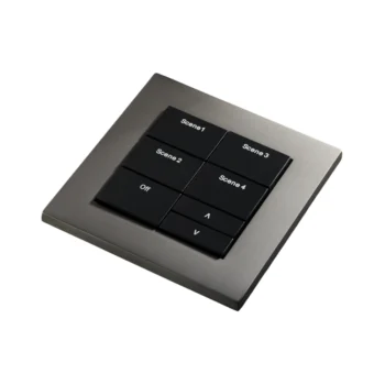 RAKO HS-MOD-BM Rako HS-MOD-BM Cover Plate Surround Kit for Modular Control Panel Module - Matt Bronze 2