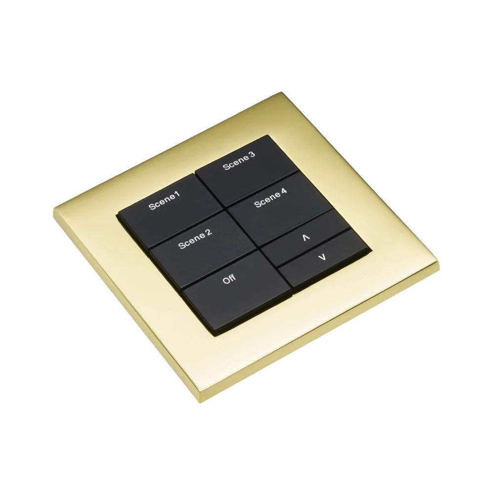 Rako HS-MOD-PB Cover Plate Surround Kit for Modular Control Panel Module - Polished Brass 1 RAKO HS-MOD-PB Rako HS-MOD-PB Cover Plate Surround Kit for Modular Control Panel Module - Polished Brass 2