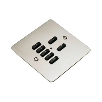 RAKO RVF-070-SS Rako RVF-070-SS Cover Plate Kit Brushed Stainless Steel
