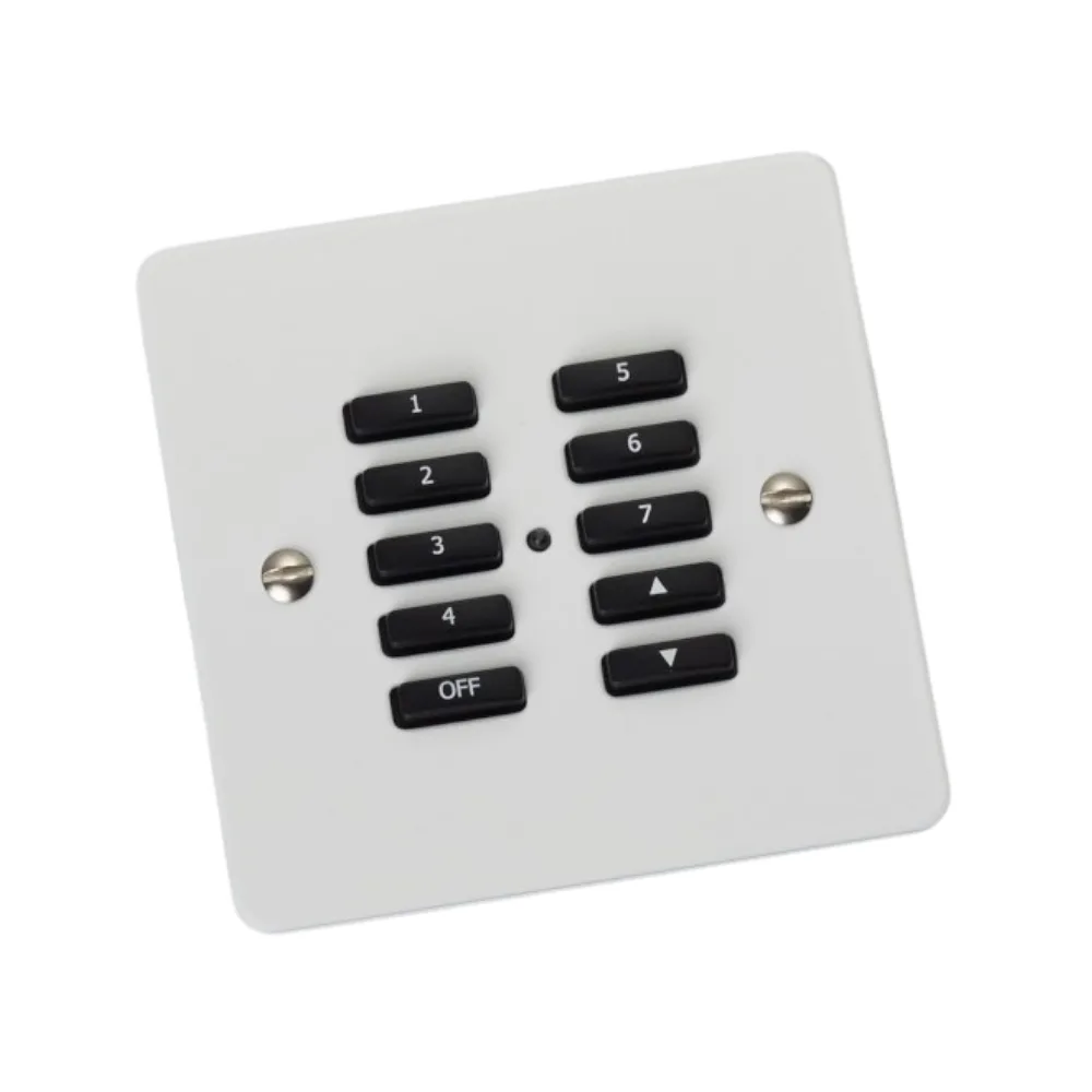 Rako RVF-100-WM Cover Plate Kit - White Metal 1 Rako RVF-100-WM Cover Plate Kit - White Metal