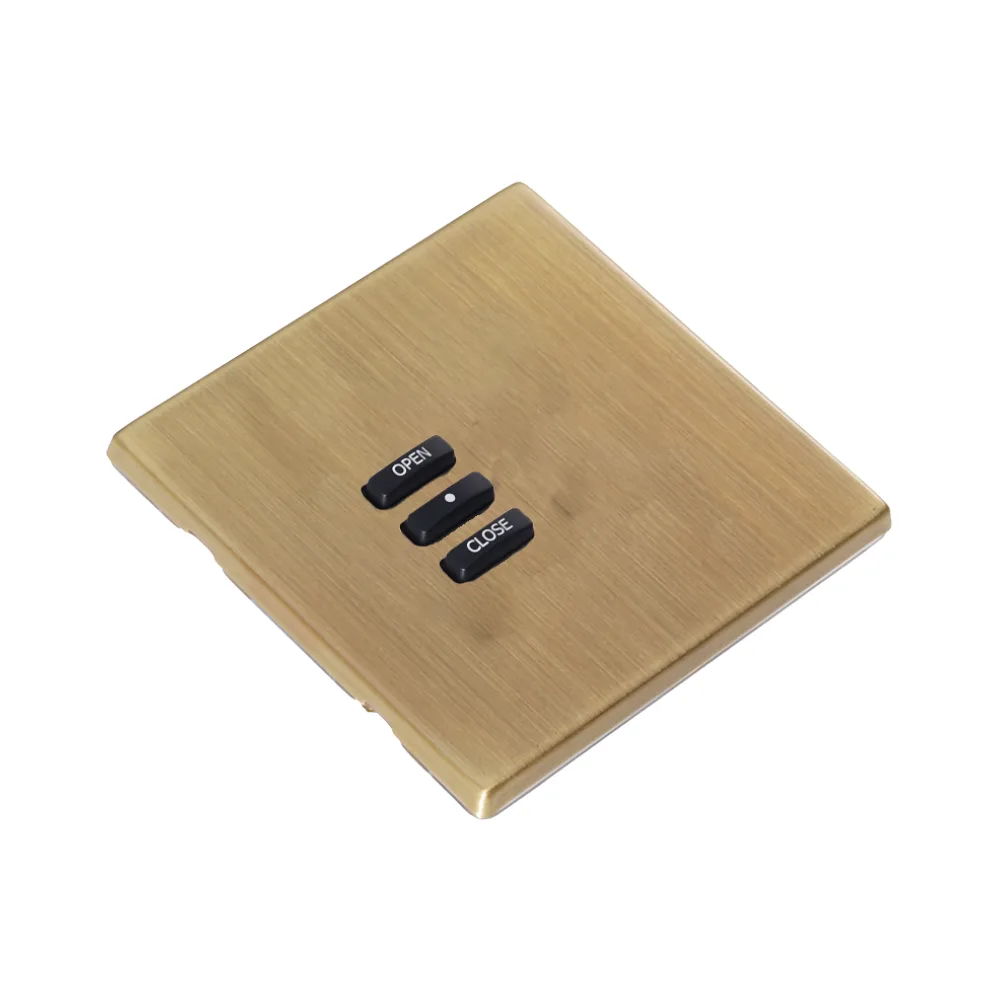 Rako WLM-030-AB Cover Plate Kit - Antique Brass 1 Rako WLM-030-AB Cover Plate Kit - Antique Brass