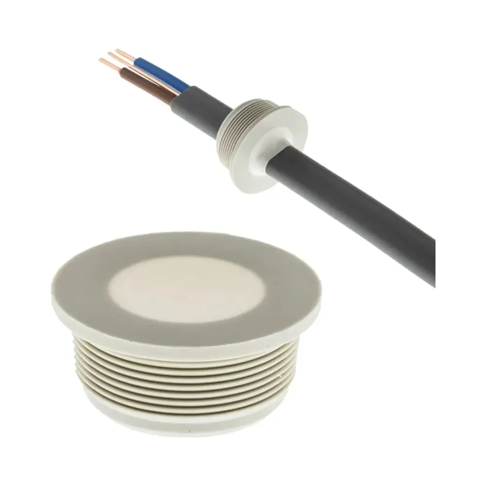 SWA | CUMG32 | M32 Membrane Cable Grommet | Pack of 5 1 SWA CUMG32 IP66 M32 membrane cable grommet, tool-free grey TPE seal for large single or grouped cables in electrical panels.