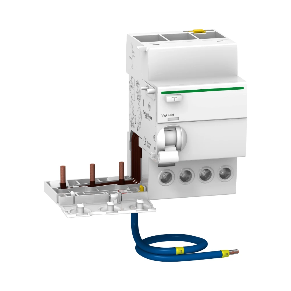 Schneider Electric A9V02763 Vigi iC60 4P 30mA RCD 1 Schneider Electric A9V02763 Vigi iC60 4P 30mA RCD