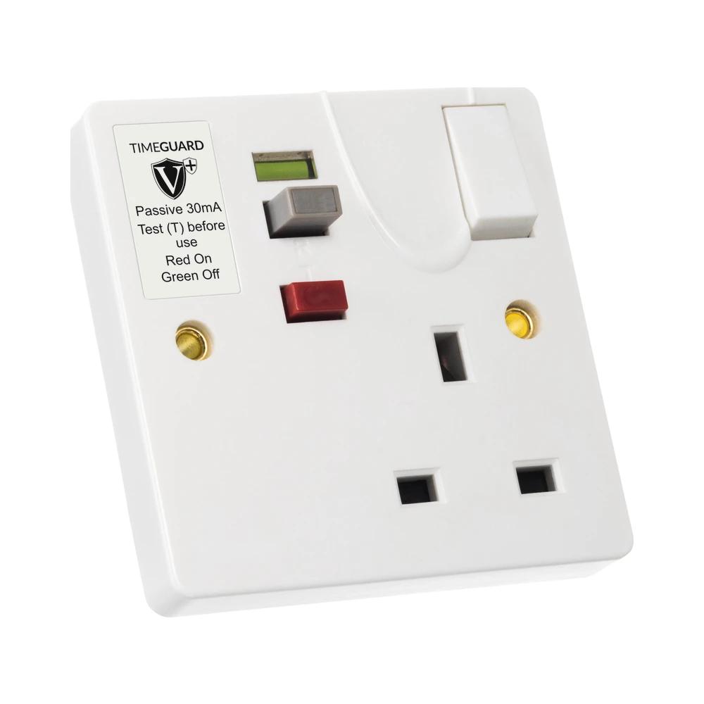 Timeguard | RCD02WPVN | Valiance+ | RCD Passive | Single Gang Switched Socket 3 Timeguard | RCD02WPVN | Valiance+ | RCD Passive | Single Gang Switched Socket 3