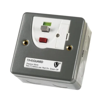 Timeguard | RCD16MLN | Valiance+ | RCD Passive | 1 Gang Metal Fused Connection Unit
