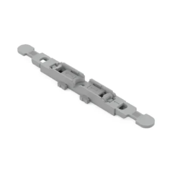 Wago 221-2501 1 Way Mounting Carrier with Strain Relief for 221-2411