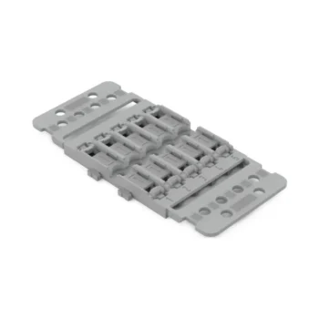 Wago 221-2505 5 Way Mounting Carrier with Strain Relief for 221-2411
