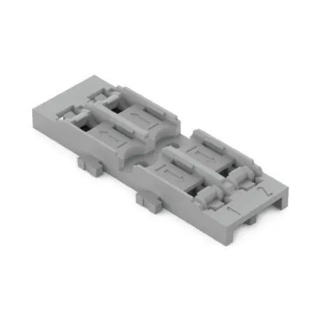 Wago 221-2522 2 Way Mounting Carrier for 221-2411 1 Wago 221-2522 2 Way Mounting Carrier for 221-2411