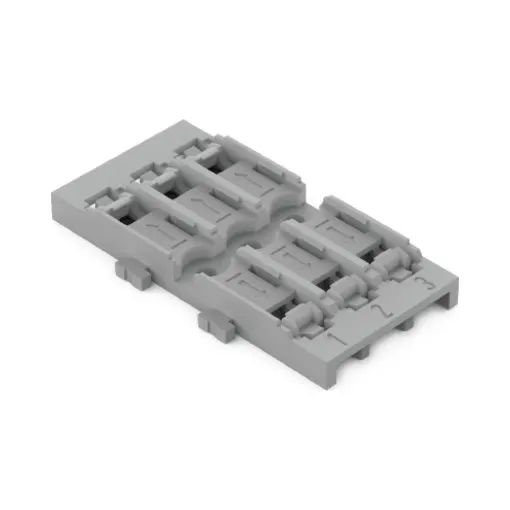 Wago 221-2523 3 Way Mounting Carrier for 221-2411 1 Wago 221-2523 3 Way Mounting Carrier for 221-2411