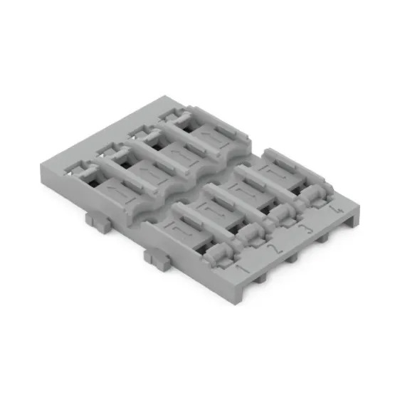 Wago 221-2524 4 Way Mounting Carrier for 221-2411 1 Wago 221-2524 4 Way Mounting Carrier for 221-2411