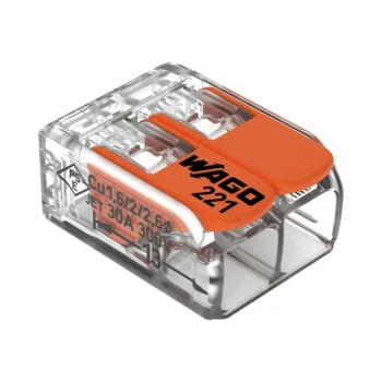 Wago 221-612 2 Way Lever Connector - Pack of 50