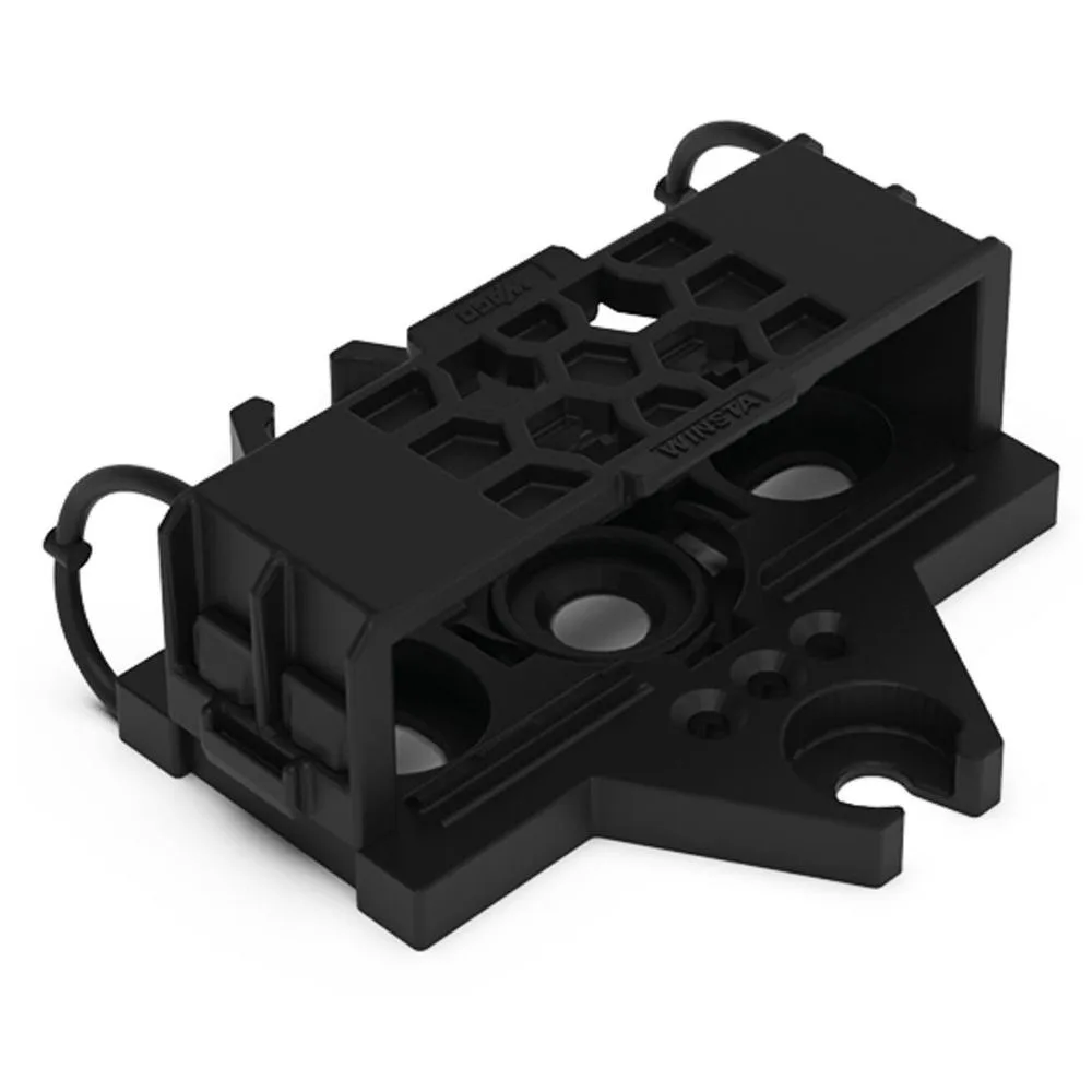 Wago | 770-310 | WINSTA MIDI Mounting Carrier | 2 to 5 Pole | Black 2 Wago | 770-310 | WINSTA MIDI Mounting Carrier | 2 to 5 Pole | Black