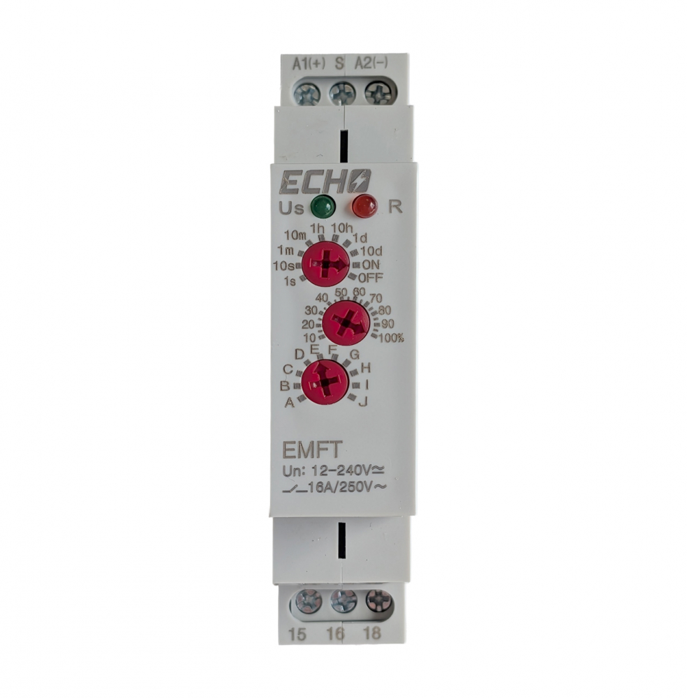 Deligo | EMFT | 12-240V AC/DC Multi Function Timer | 16A 4 Deligo | EMFT | 12-240V AC/DC Multi Function Timer | 16A