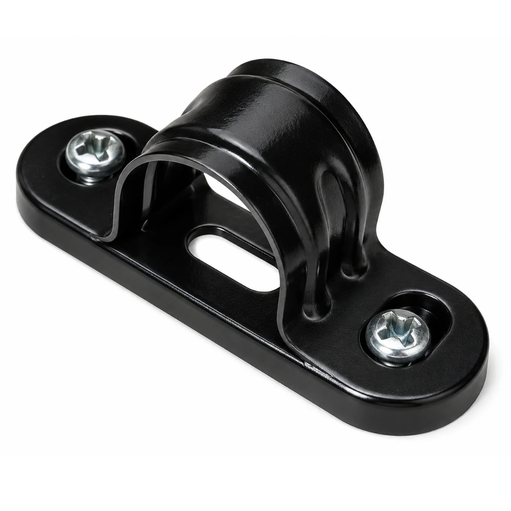 Deligo | SB25B | 25mm Steel Spacer Bar Saddle | Black 1 Deligo | SB25B | 25mm Steel Spacer Bar Saddle | Black