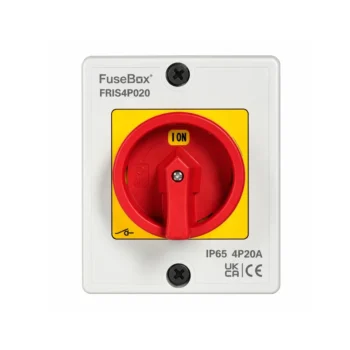 FuseBox FRIS4P020 20A 4 Pole AC Rotary Isolator