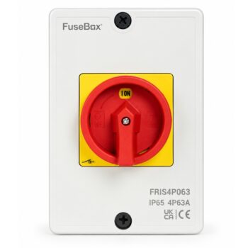 FuseBox FRIS4P063 63A 4 Pole AC Rotary Isolator