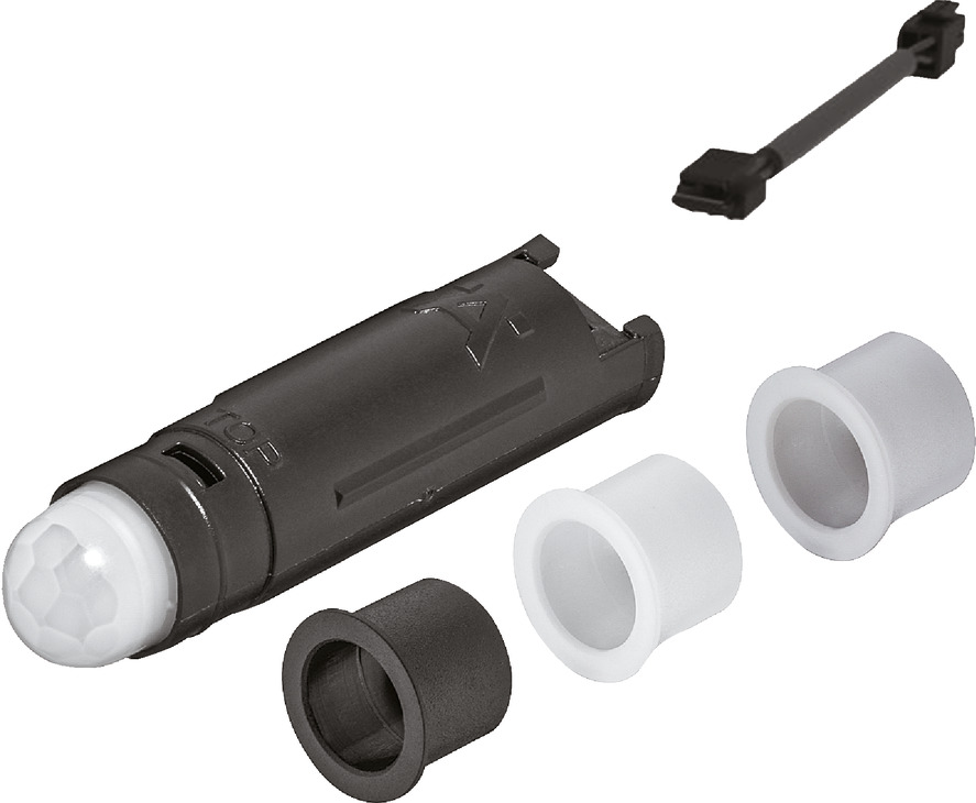 Hafele | 833.89.340 | Loox Motion Sensor Switch Set | Automatic On/Off | Black 2 Hafele | 833.89.340 | Loox Motion Sensor Switch Set | Automatic On/Off | Black