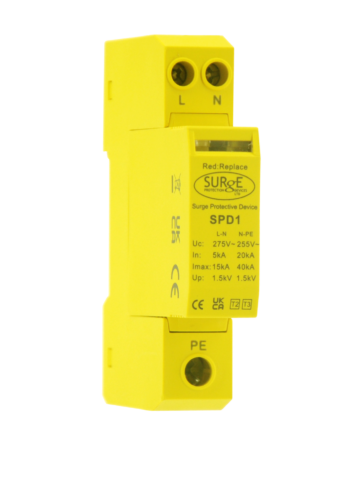 SPD1 Type 2 & 3 Single Phase SPD
