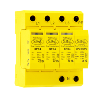 SPD4 Type 2 & 3 Three Phase SPD