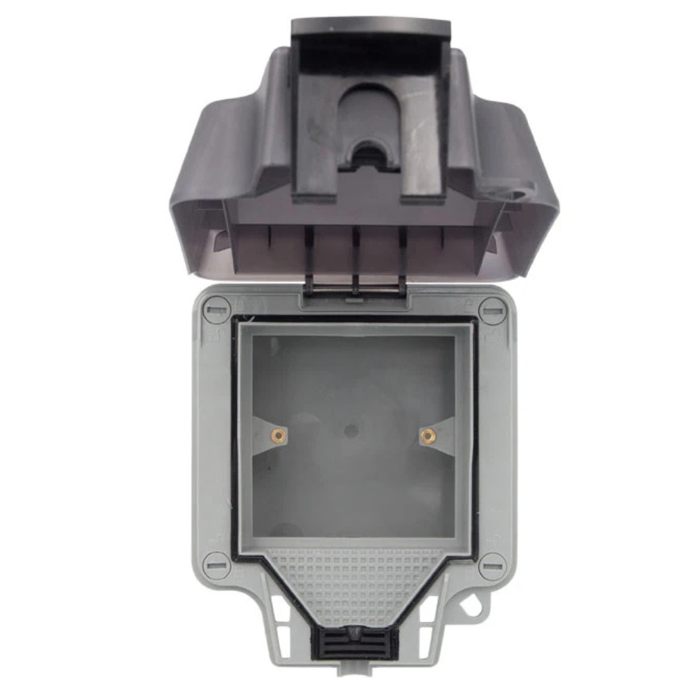 Timeguard | TW1200 | Weathersafe IP66 1 Gang Enclosure | Grey/Black 3 Timeguard | TW1200 | Weathersafe IP66 1 Gang Enclosure | Grey/Black