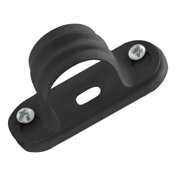 Unicrimp | QSBS20B | 20mm Metal Saddle Bar Spacer | Black | Pack of 10 1 Unicrimp | QSBS20B | 20mm Metal Saddle Bar Spacer | Black | Pack of 10